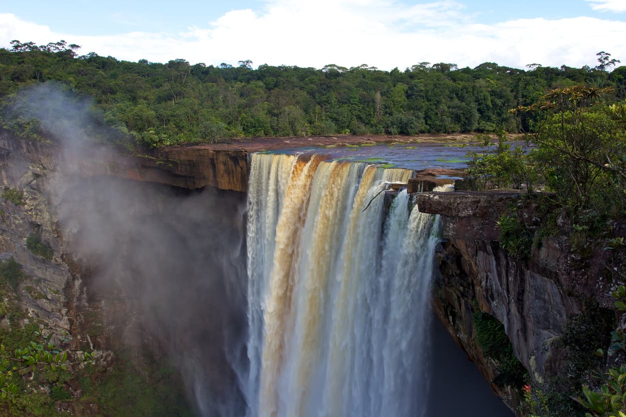Kaieteur Falls in Guyana